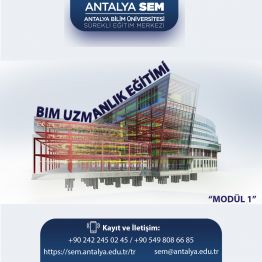 BIM Uzmanlık Eğitimi (Modül 1)