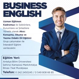 Business English & Uzaktan Eğitim
